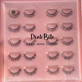 Pink Bite Faux Mink Lashes Pack of 10 Pairs