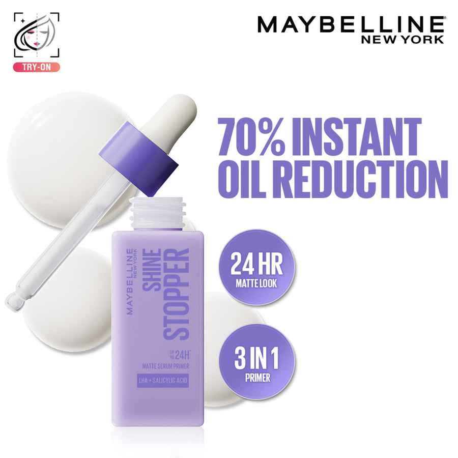 Maybelline New York Shine Stopper Serum Primer For Oil Control+ Hydration