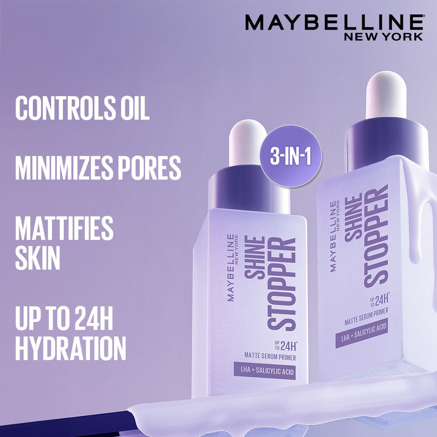 Maybelline New York Shine Stopper Serum Primer For Oil Control+ Hydration