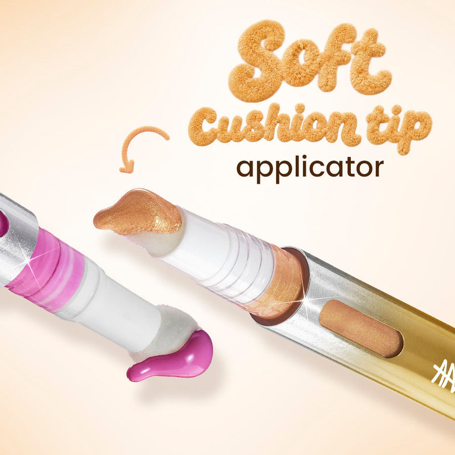 Nykaa Cosmetics Magic Wand Cushion Tip Face & Body Liquid Highlighter - Beam Dream (2ml)