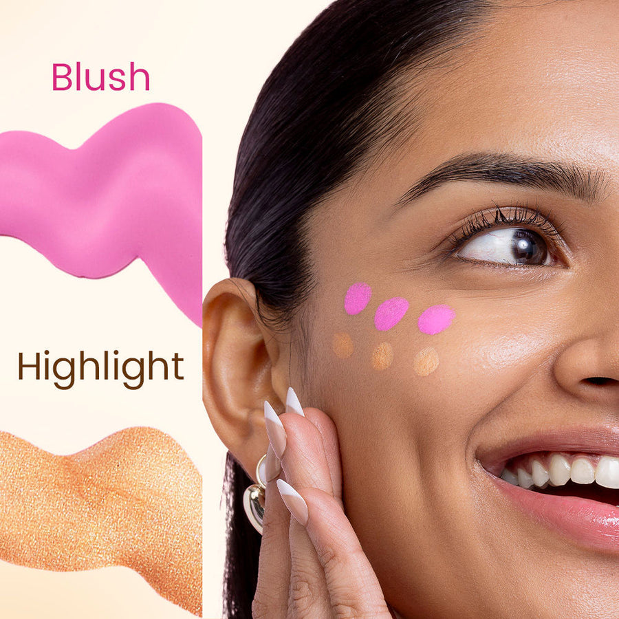Nykaa Cosmetics Magic Wand Cushion Tip Face & Body Liquid Highlighter - Beam Dream (2ml)