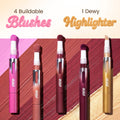 Nykaa Cosmetics Magic Wand Cushion Tip Face & Body Liquid Highlighter - Beam Dream (2ml)