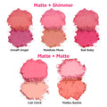 Nykaa Get Cheeky Blush Duo Buildable Silky Matte Palette With Hyaluronic Acid