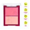 Nykaa Get Cheeky Blush Duo Buildable Silky Matte Palette With Hyaluronic Acid