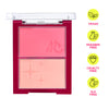 Nykaa Get Cheeky Blush Duo Buildable Silky Matte Palette With Hyaluronic Acid
