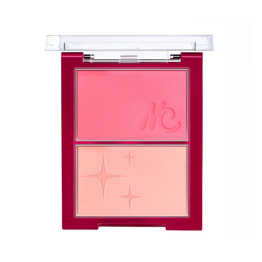 Nykaa Get Cheeky Blush Duo Buildable Silky Matte Palette With Hyaluronic Acid