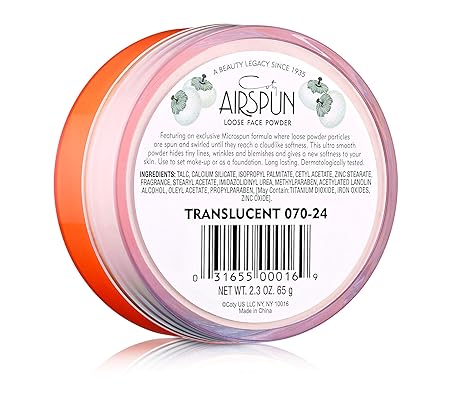 Coty Airspun Loose Face Powder, Translucent