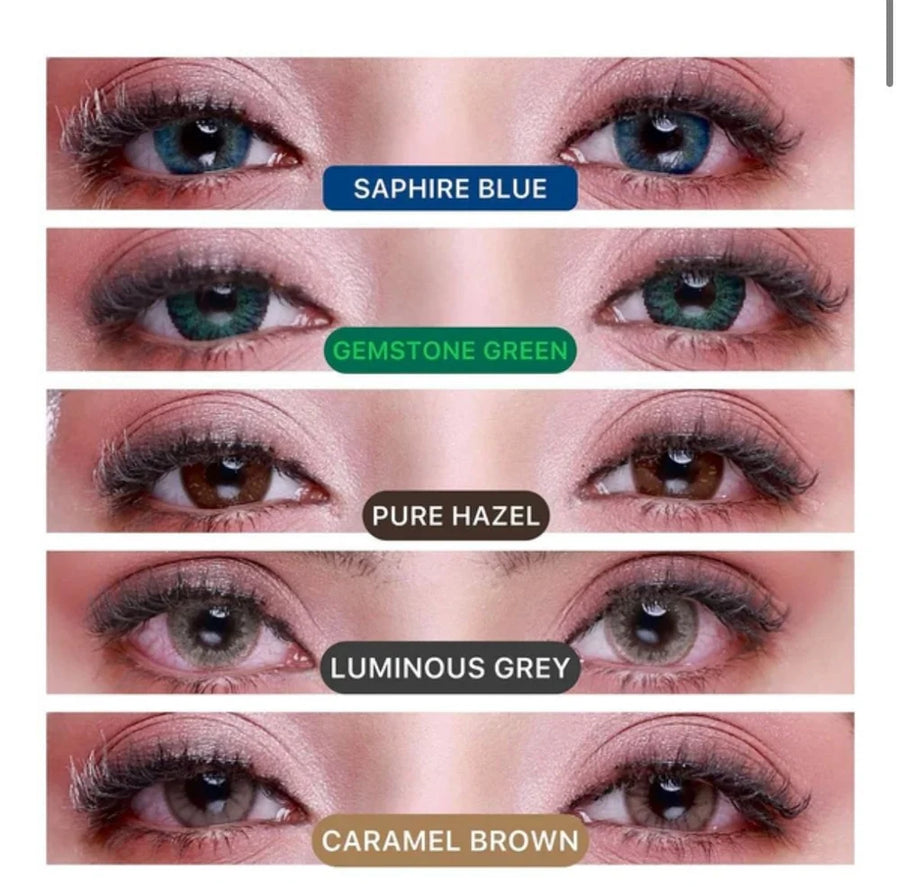 Aquafresh One Day Colored Contact Lense Pack of 5 Pairs
