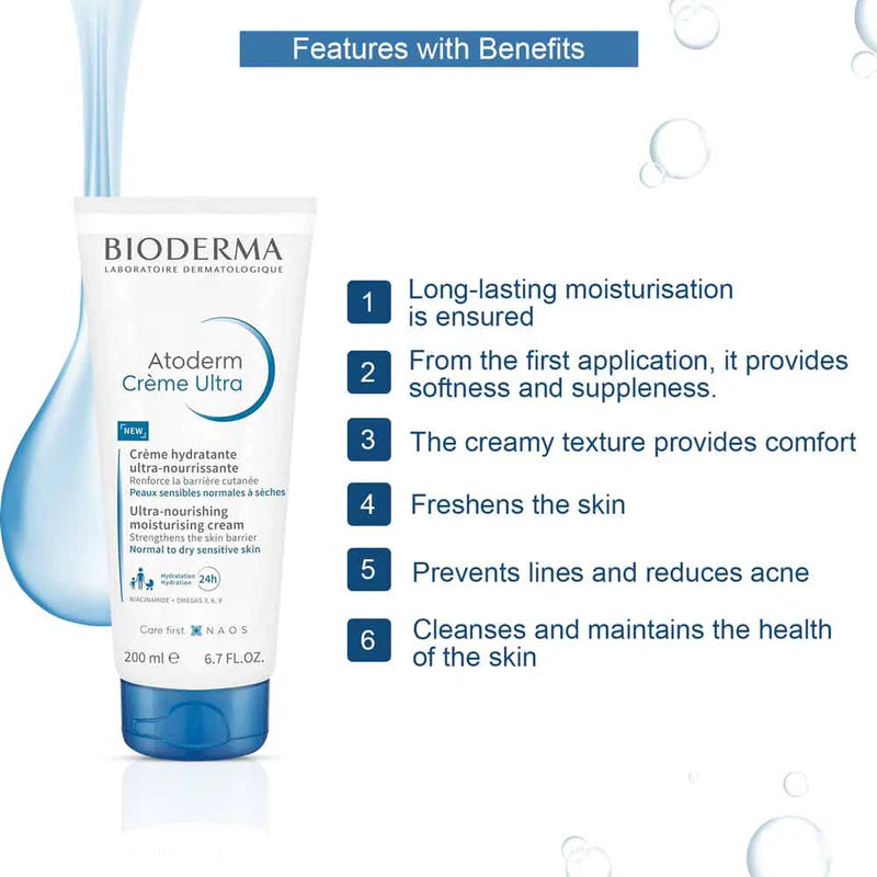 Bioderma Atoderm Creme Ultra 200ml
