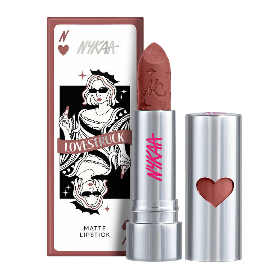 Nykaa Cosmetics Lovestruck Velvet Matte Long Wear, Comfortable Lipstick