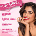 Nykaa Cosmetics Lovestruck Velvet Matte Long Wear, Comfortable Lipstick