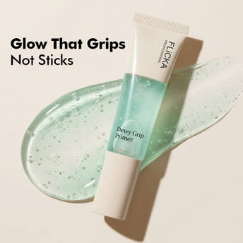 FLiCKA Dewy Grip Primer Hydrating Gel Formula For Smooth And Bright Skin (30ml)