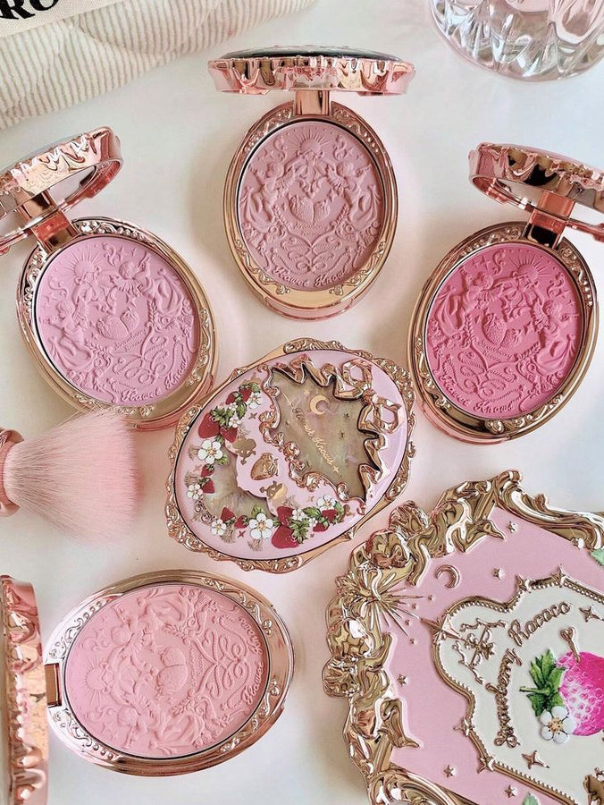 Flower Knows - Strawberry Rococo Embossed Blush