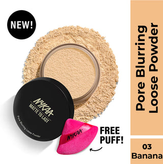 Nykaa Cosmetics Matte to Last Loose Powder