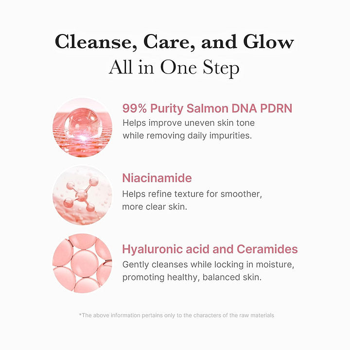 Medicube PDRN Pink Niacinamide Whip Cleanser 120g
