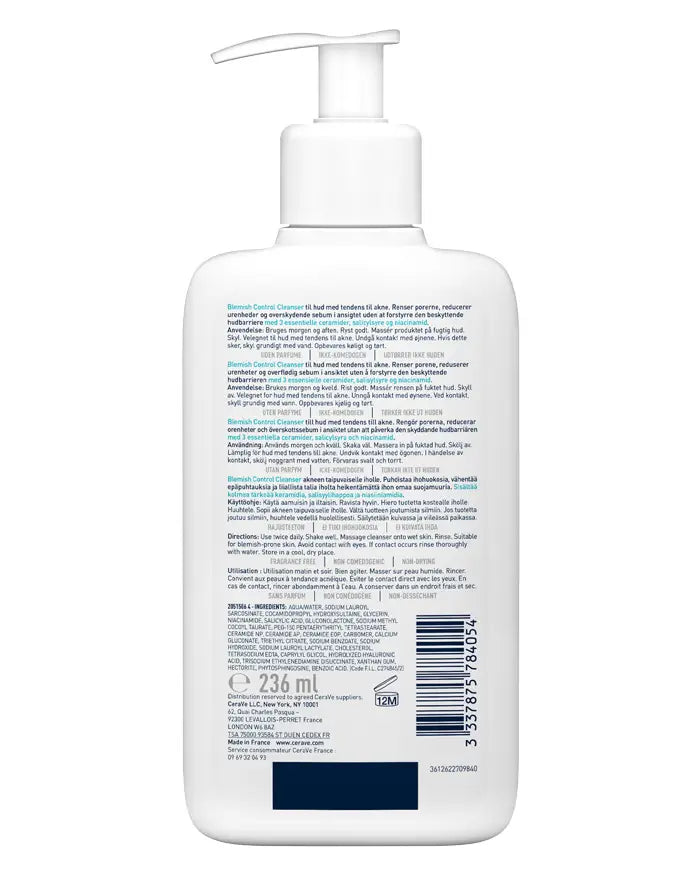 Cerave Blemish Control Cleanser
