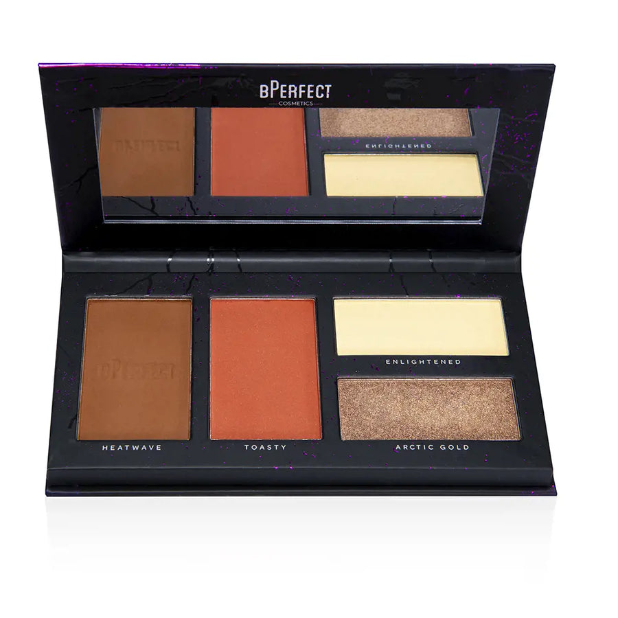Bperfect Cosmetics The Perfect Storm Bronze. Shape & Illuminate Full Face Palette