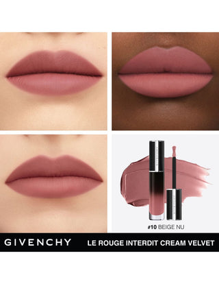 Givenchy Le Rouge Interdit Cream Velvet Liquid Lipstick