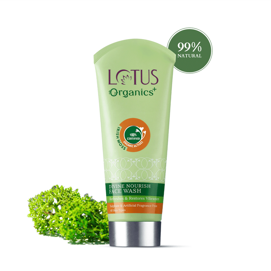 Lotus Organic Divine Nourish Face Wash 100gm