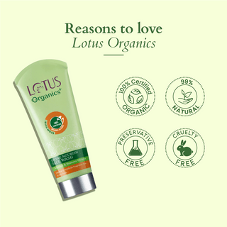 Lotus Organic Divine Nourish Face Wash 100gm