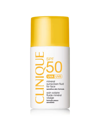 Clinique Broad Spectrum SPF 50 Mineral Sunscreen Fluid For Face