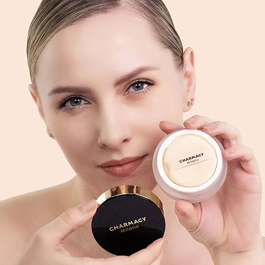 Charmacy Milano Set & Fix Loose Powder 01
