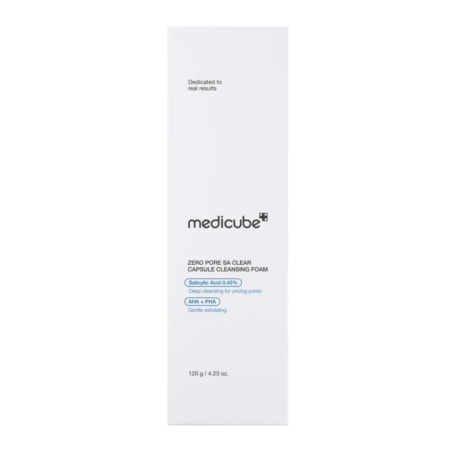 Medicube Zero Pore SA Clear Capsule Cleansing Foam (120g)