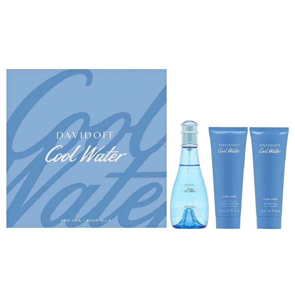 Gift Set Davidoff Cool Water All In One Shower Gel Davidoff Cool