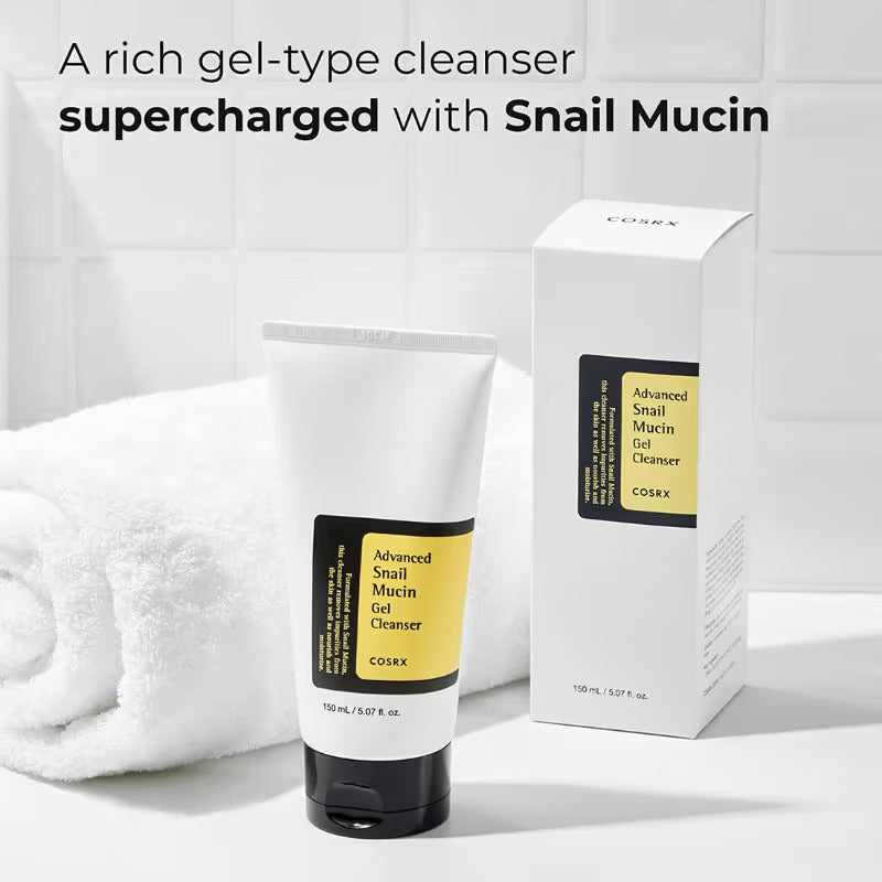 Cosrx Advanced Snail Mucin Gel Cleanser -150ml