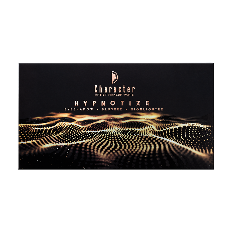 Character Hypnotize 3 In 1 Eyeshadow-Blusher- Highlighter Palette