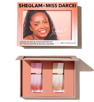 SHEGLAM X MISS DARCEI Liquid Blush & Highlighter Kit