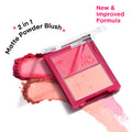 Nykaa Get Cheeky Blush Duo Buildable Silky Matte Palette With Hyaluronic Acid