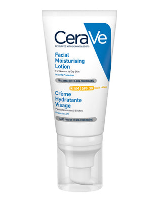 CeraVe AM Facial Moisturizing Lotion with SPF 30 52ml