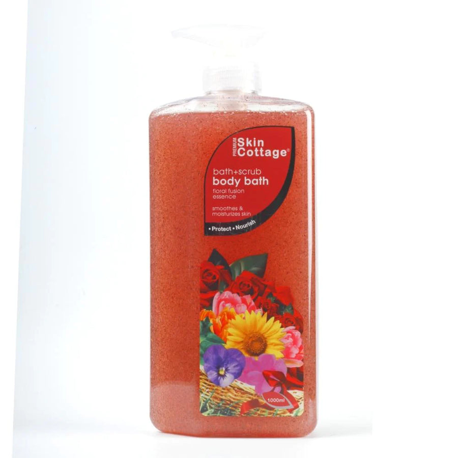 Premium Skin Cottage Bath+Scrub Body Bath 1 L