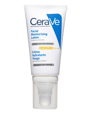 CeraVe AM Facial Moisturizing Lotion with SPF 50  52ml