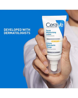 CeraVe AM Facial Moisturizing Lotion with SPF 50  52ml