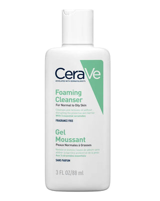 Cerave Foaming Oil Free Cleanser For Normal to Oily Skin