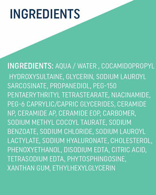 Cerave Foaming Oil Free Cleanser For Normal to Oily Skin