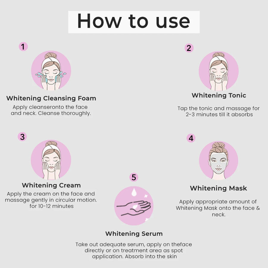 O3+ Whitening Facial Kit for Brightening & Lightening Skin