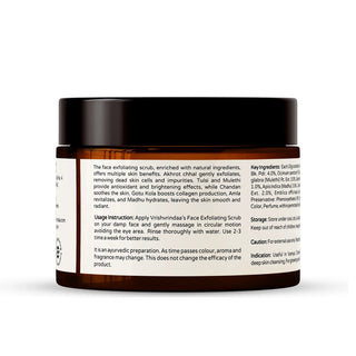 Vrishvrindaa Face Exfoliating Scrub – Removes Tan & Dead Skin