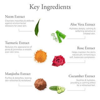 Vrishvrindaa Toner with Manjistha Extract - Tightens Pores & Brightens Skin