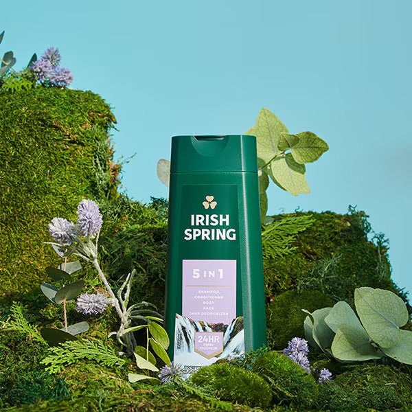 Irish Spring 5in1 Body Wash Shampoo