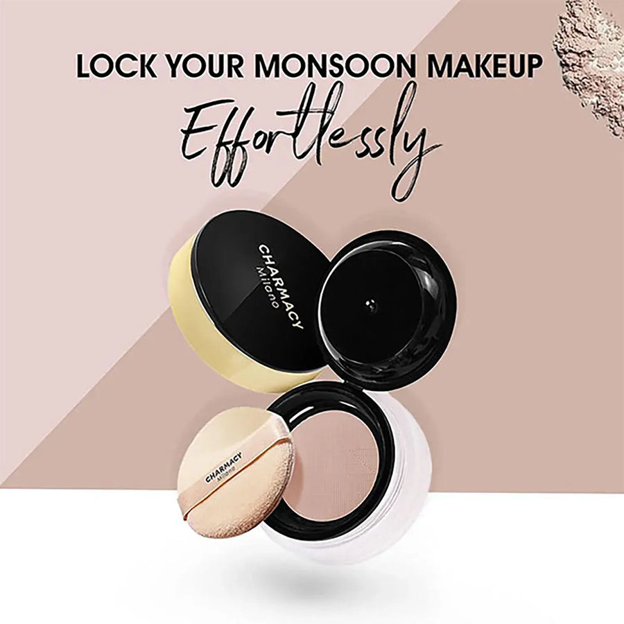 Charmacy Milano Set & Fix Loose Powder 01