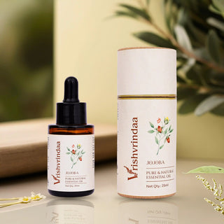 Vrishvrindaa Jojoba Oil - Moisturizes Skin & Hair Care 25ml