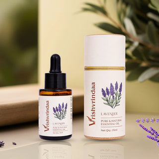 Vrishvrindaa Lavender Oil - Relieves Stress & Hydrates Skin 25ml