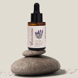 Vrishvrindaa Lavender Oil - Relieves Stress & Hydrates Skin 25ml