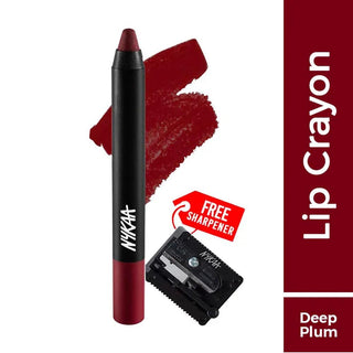 Nykaa Matte-ilicious Lip Crayon, Matte Finish