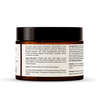 Vrishvrindaa Youth Night Cream – Repair & Brighten Skin