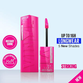 Maybelline Superstay Vinyl Ink Lipstick