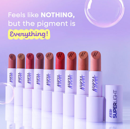 Nykaa Cosmetics Superlight Feathertouch Lipstick